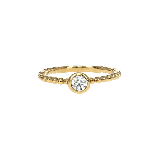 Forevermark Tribute™ Rope Stackable Ring