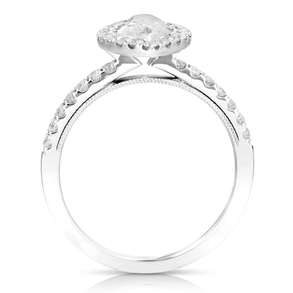 1 Ct Marquise Complete Engagement Ring