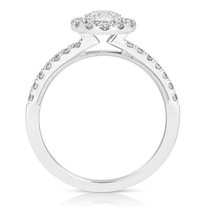 1/2 Ct Rb Complete Engagement Ring