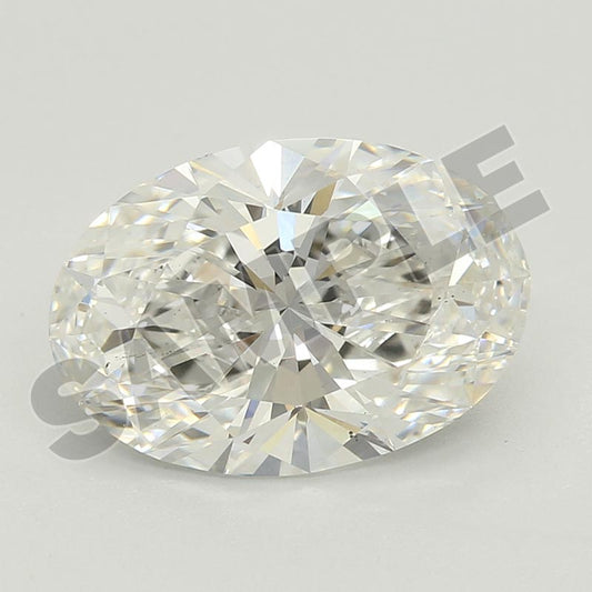 3.35 Carat Oval GIA Labgrown Diamond, With Certificate ID 7526924652